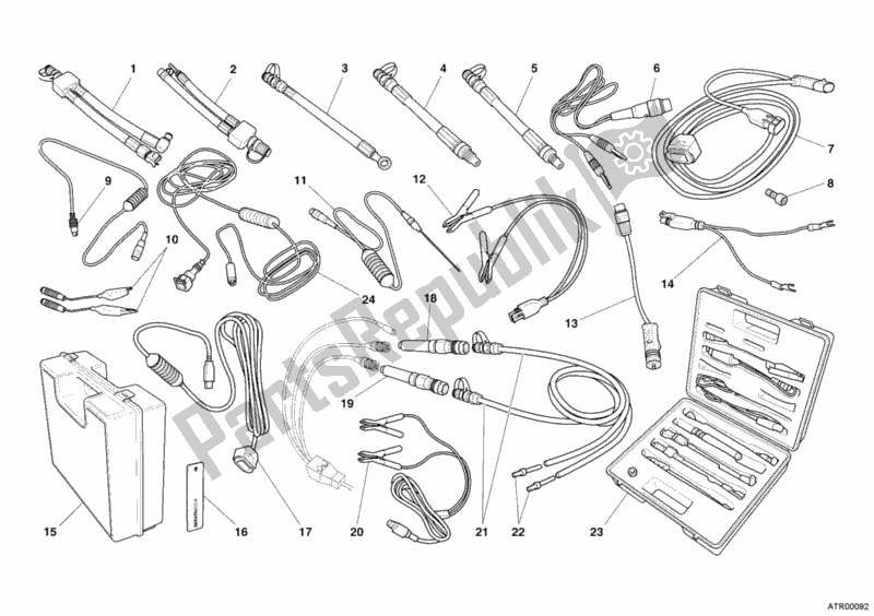 Toutes les pièces pour le Instrument De Contrôle De Pression du Ducati Superbike 749 S 2006